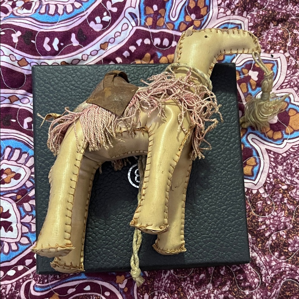 Handcrafted Tan Camel Decor